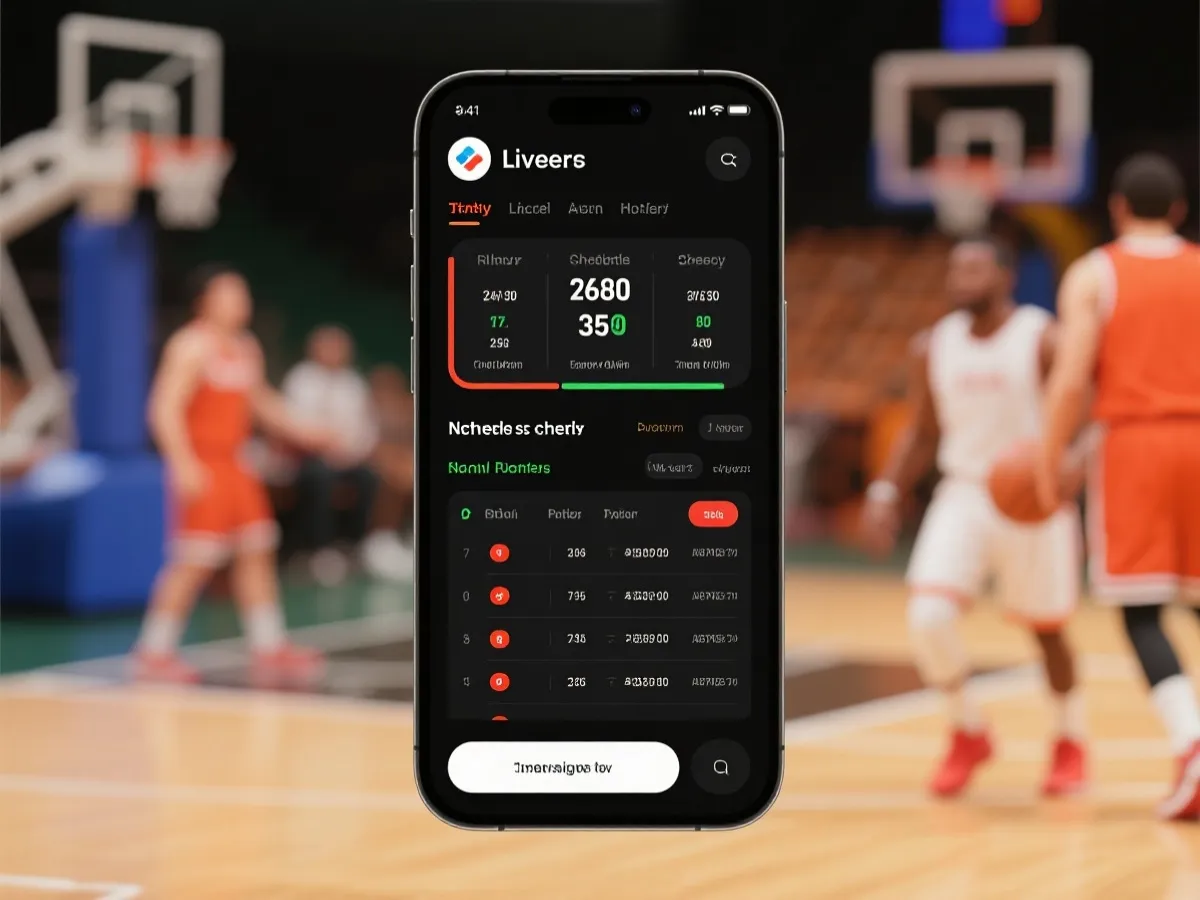 女篮比分移动端数据服务展示