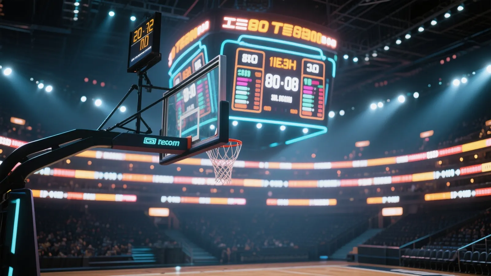 女篮赛事数据可视化背景