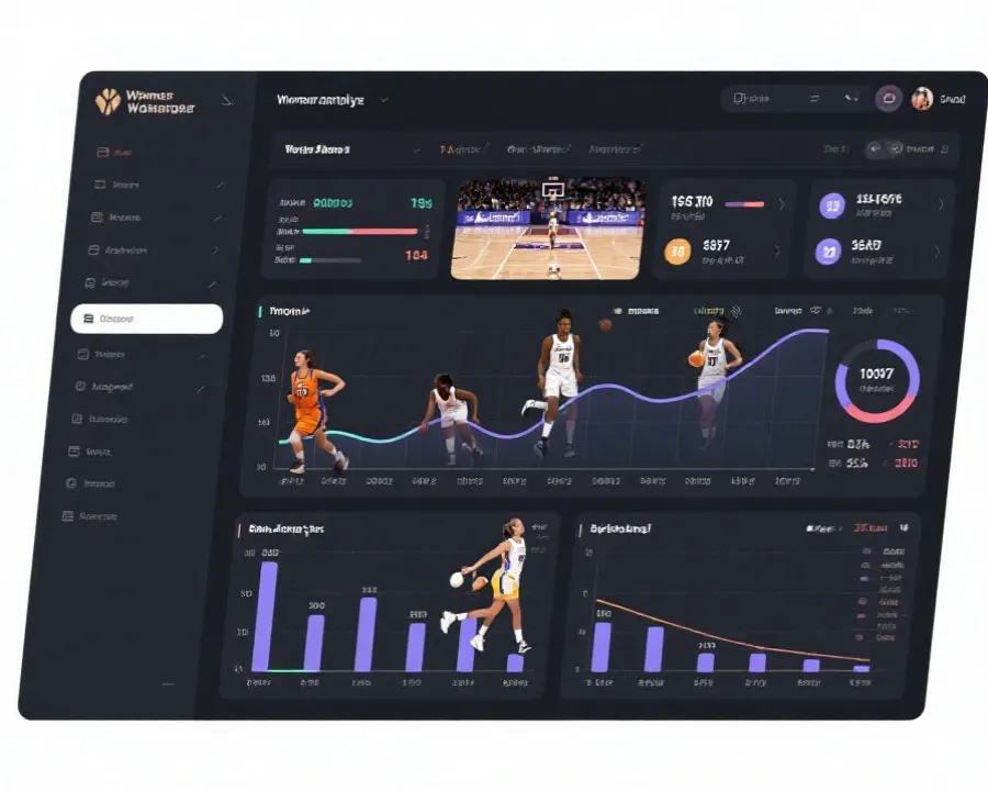 中国女篮赛事数据服务示意图